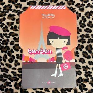 2003 BON BON ON THE GO-GO Stationery Envelope Mail Vintage Noel Tolentino Mod